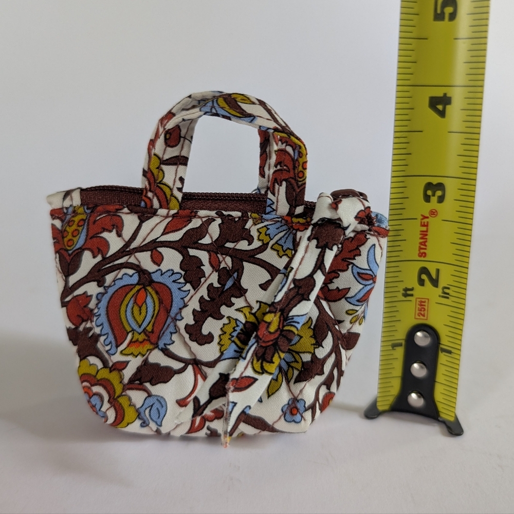Floral Patterned Coin Pouch - Picture 3 of 5